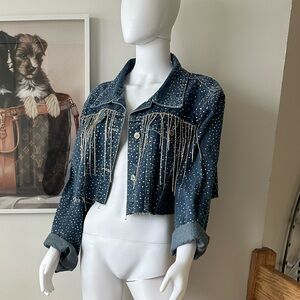 Studded Denim Jacket